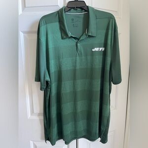 Nike Men's Dri Fit New York Jets Early Season Golf Polo Shirt 3XL